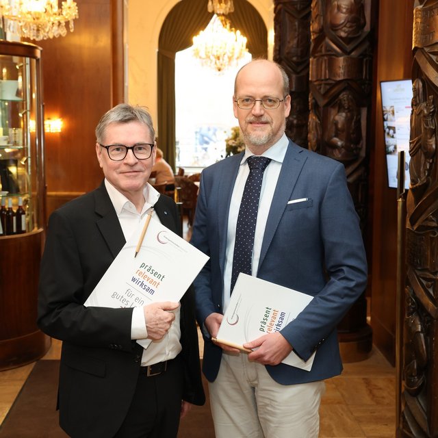 Michael Scholz und Peter Ausweger, (c) Katharina Schiffl
