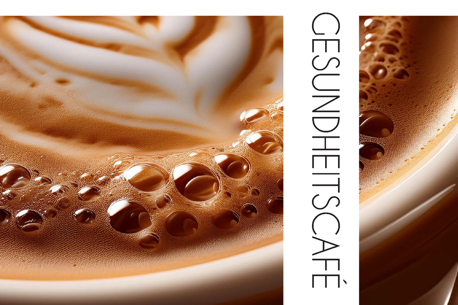 Café mit Schriftzug Gesundheitscafé